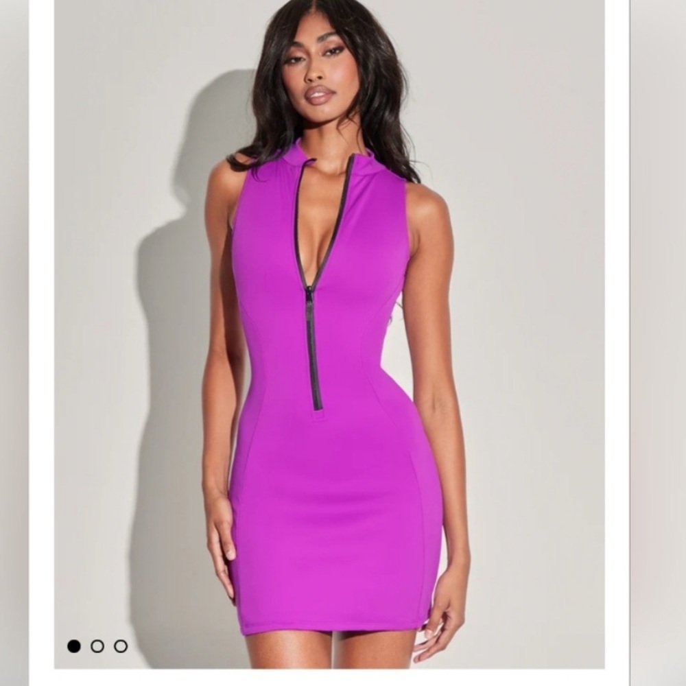 TA3 Sleeveless Surfy Mini Dress Orchid purple size 2x regular long length